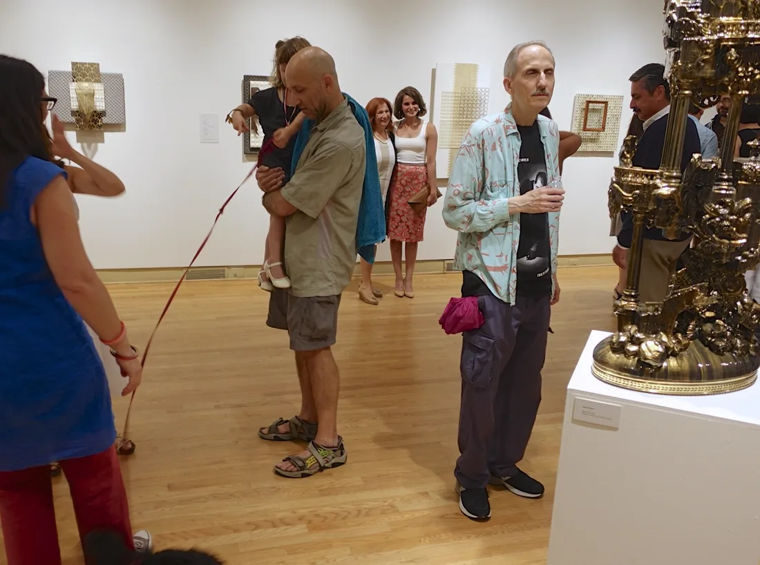 Installation view or artwork from Dissecting Signifiers