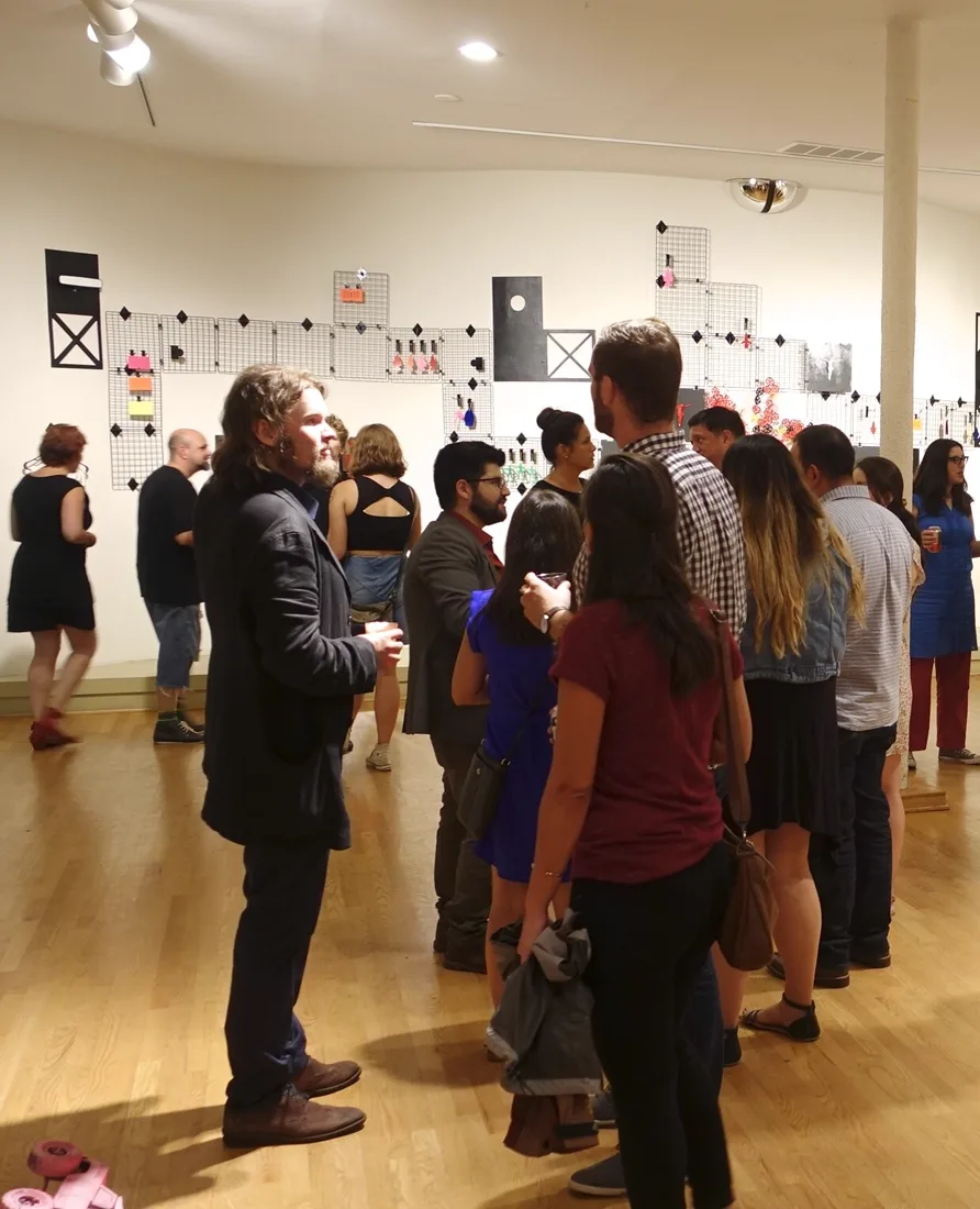 Installation view or artwork from Dissecting Signifiers