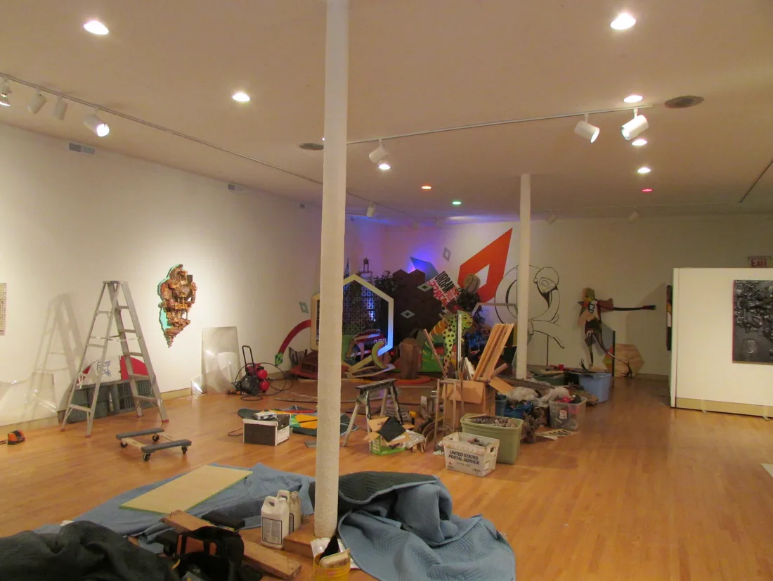 Installation view or artwork from Dissecting Signifiers