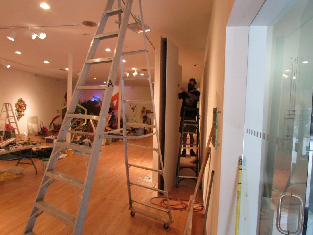 Installation view or artwork from Dissecting Signifiers
