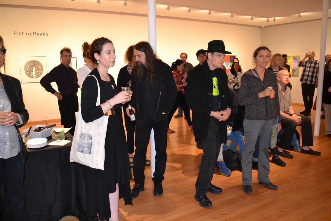 Installation view or artwork from Domestic Disturbances