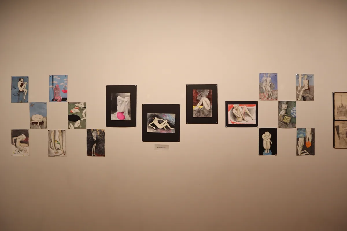 Installation view or artwork from Don't Close Your Eyes