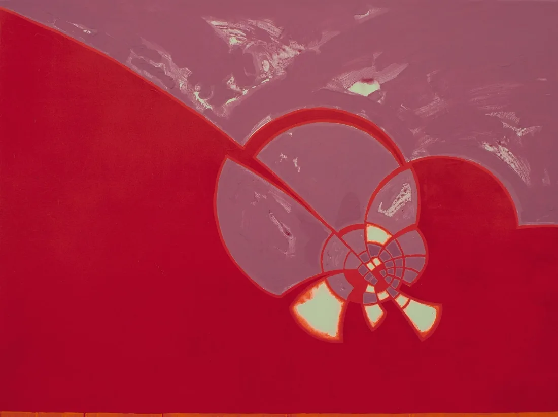 Installation view or artwork from The External Eye: Yana Bystrova and Paula Henderson