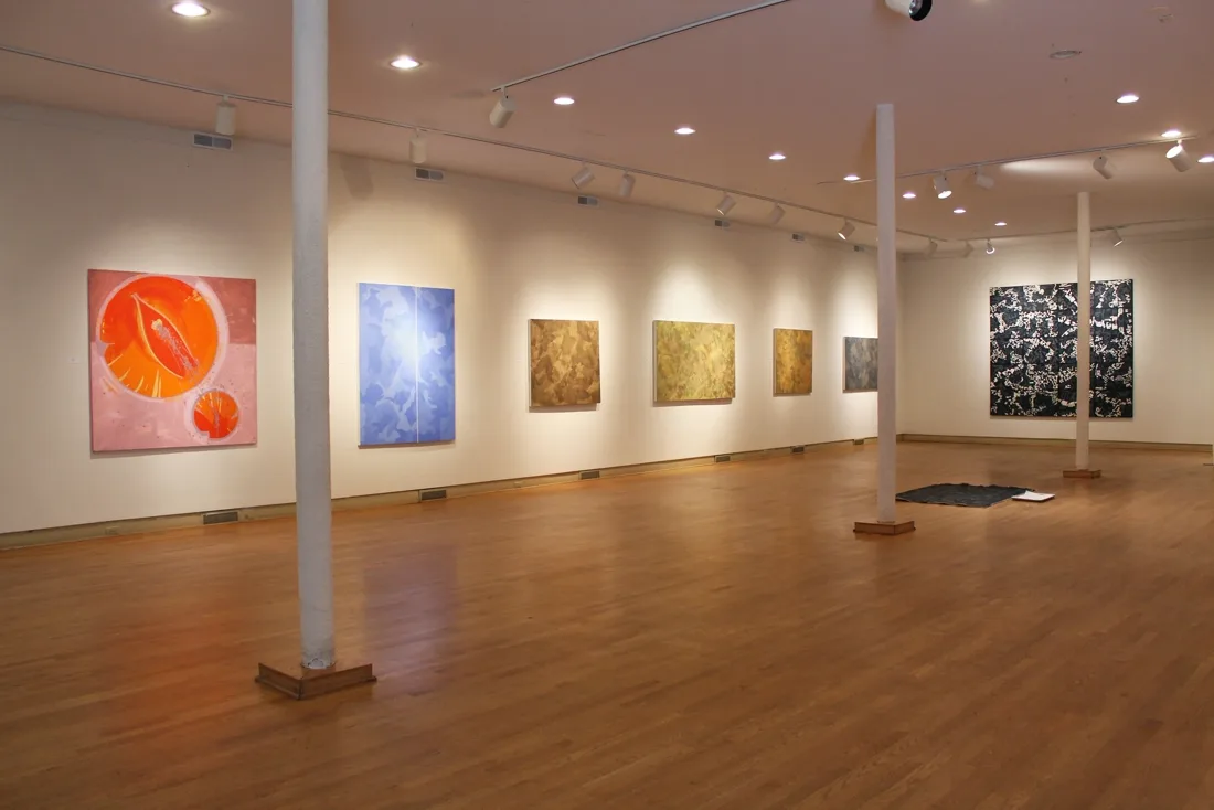 Installation view or artwork from The External Eye: Yana Bystrova and Paula Henderson