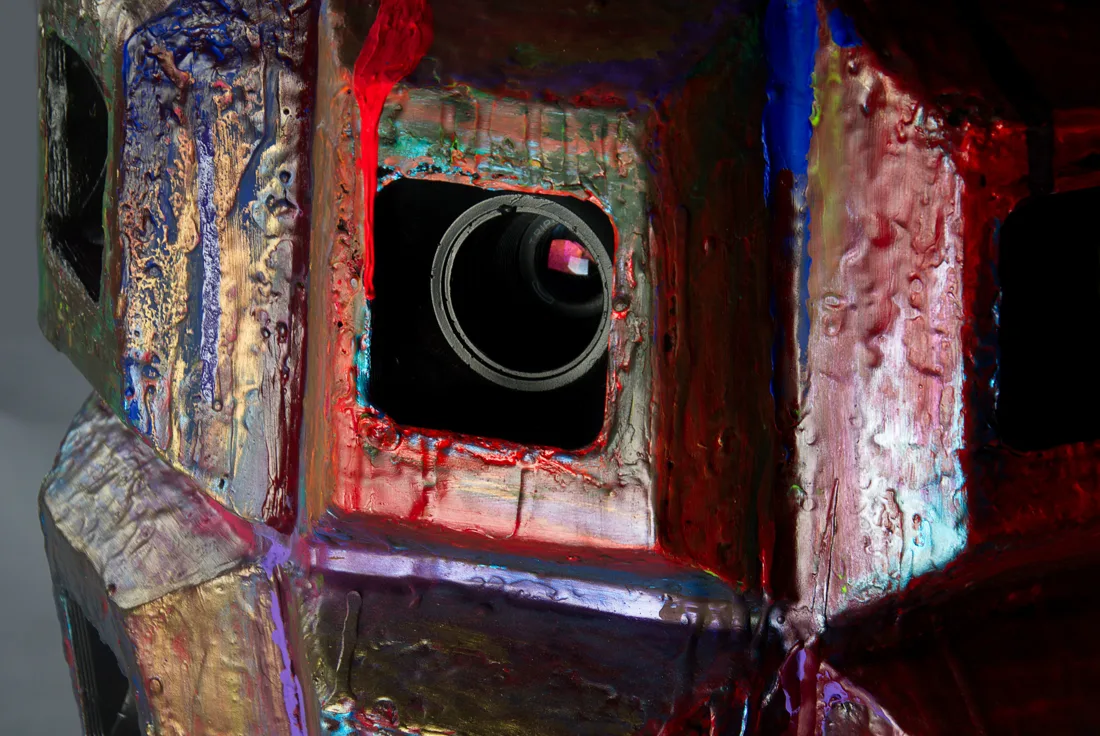 Installation view or artwork from The Five Elements of War