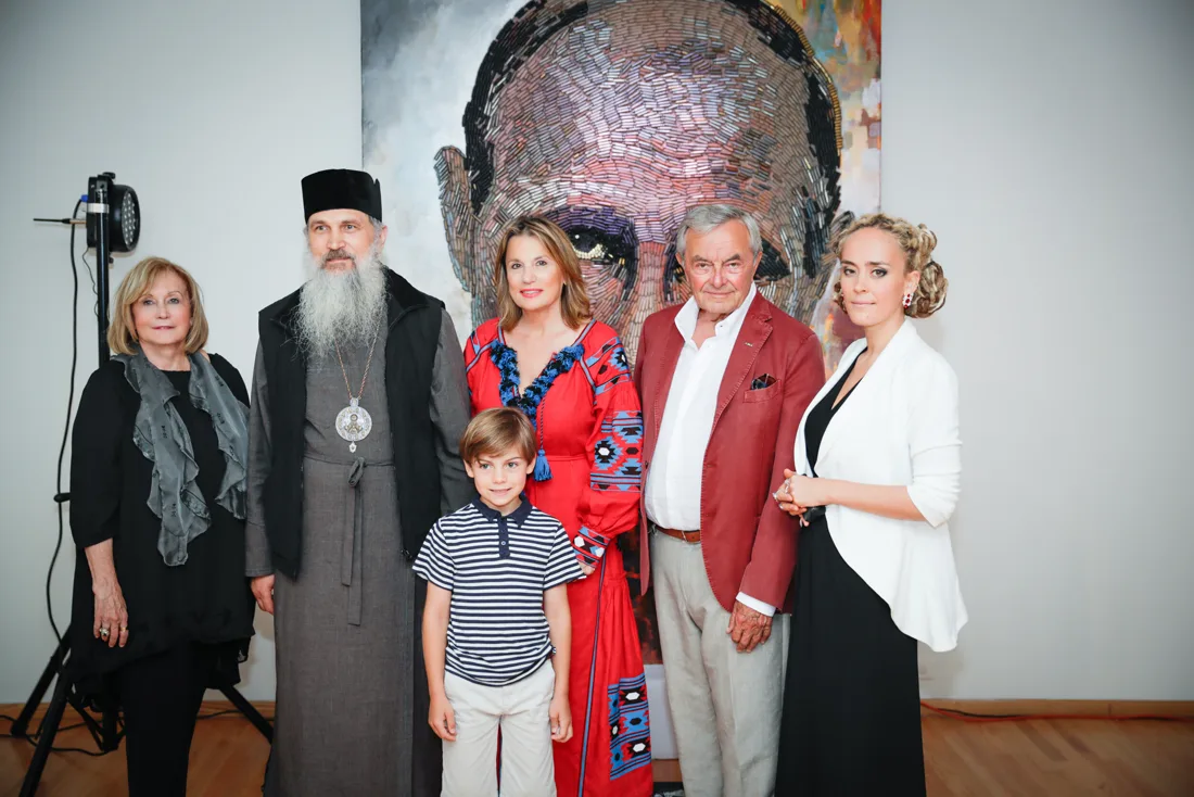 Installation view or artwork from The Five Elements of War