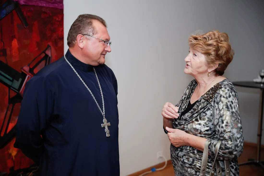 Installation view or artwork from The Five Elements of War