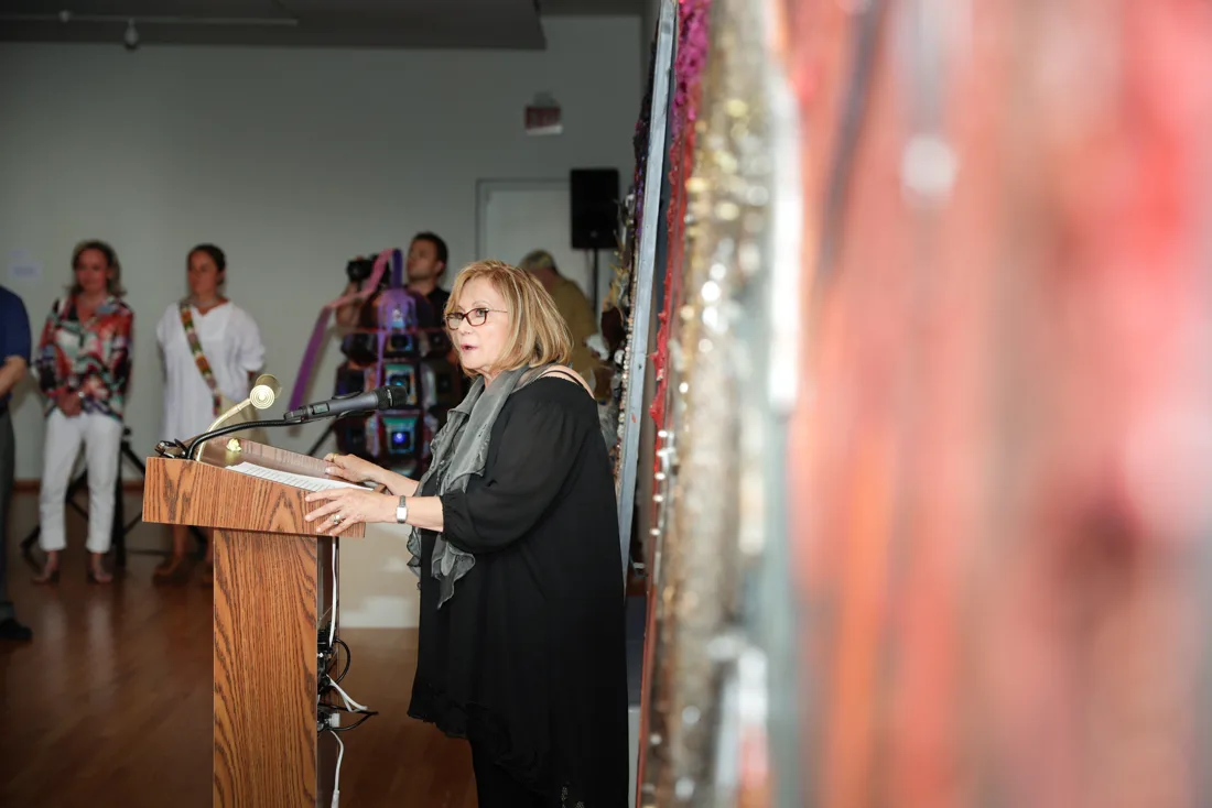 Installation view or artwork from The Five Elements of War