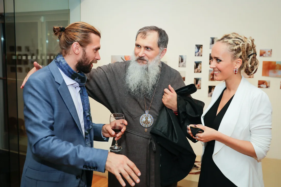 Installation view or artwork from The Five Elements of War