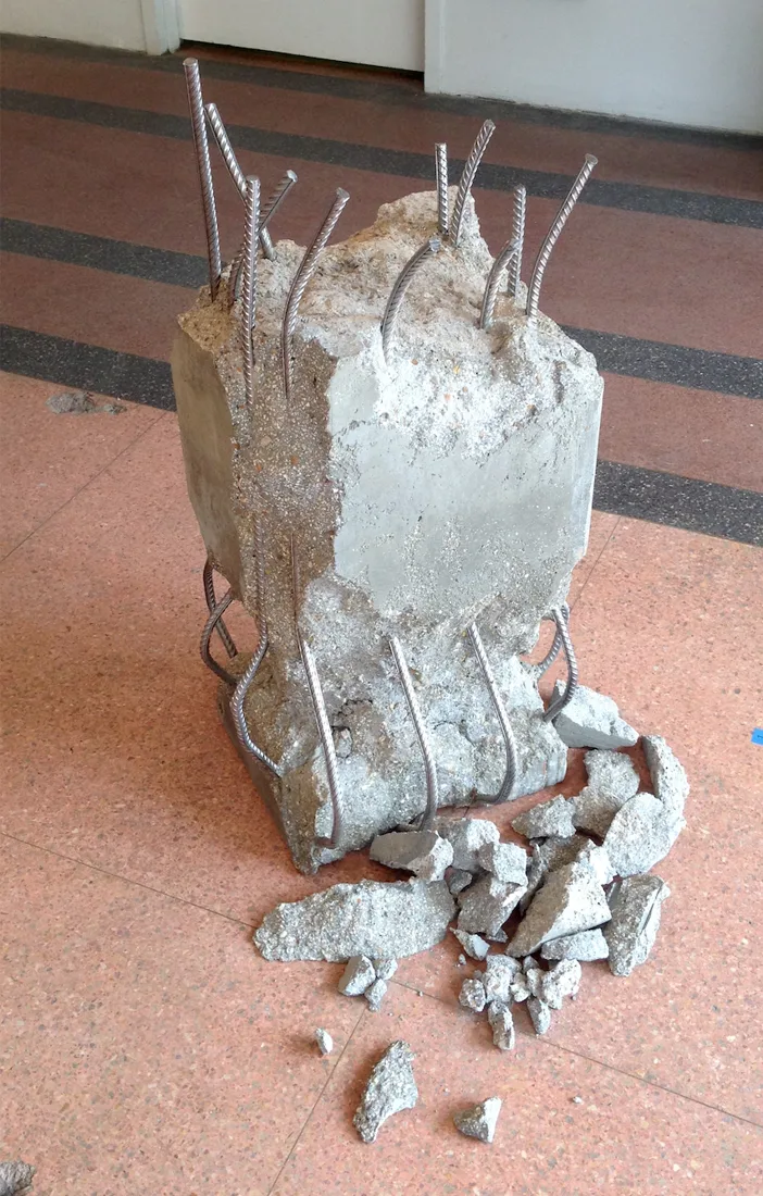 Installation view or artwork from Forgotten Forms