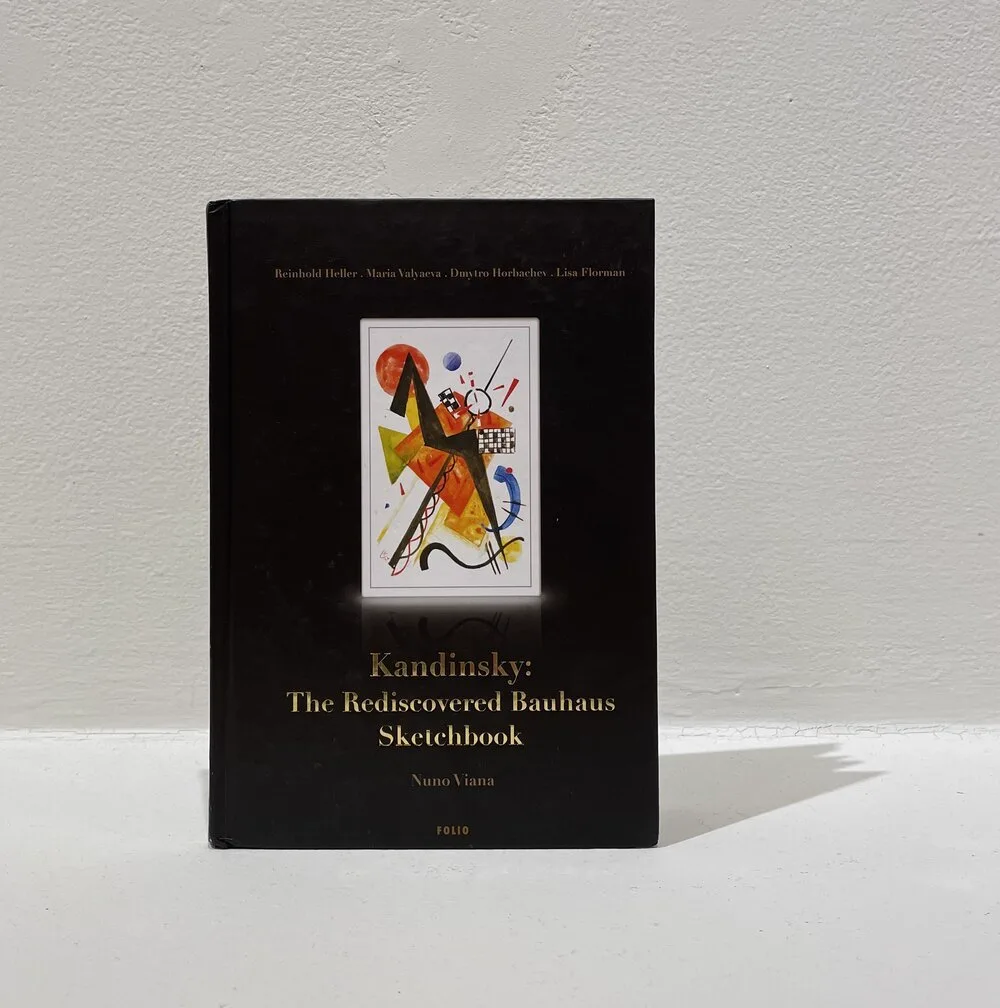 Installation view or artwork from Wassily Kandinsky's 1922 Sketchbook: A Selection