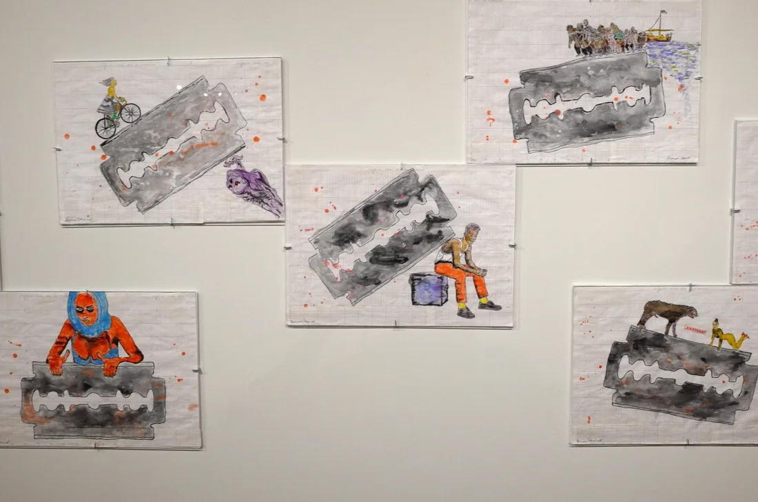 Installation view or artwork from Long Path to Freedom: Ukrainian Art Between Revolution and Hybrid War
