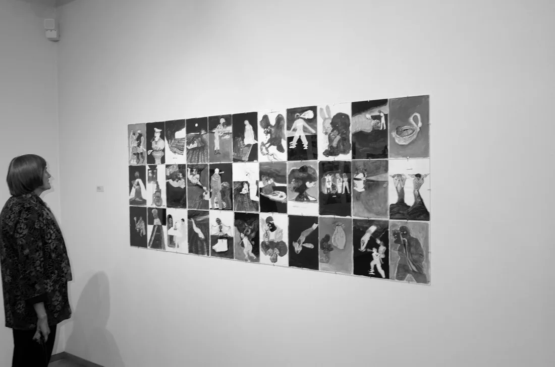 Installation view or artwork from Long Path to Freedom: Ukrainian Art Between Revolution and Hybrid War