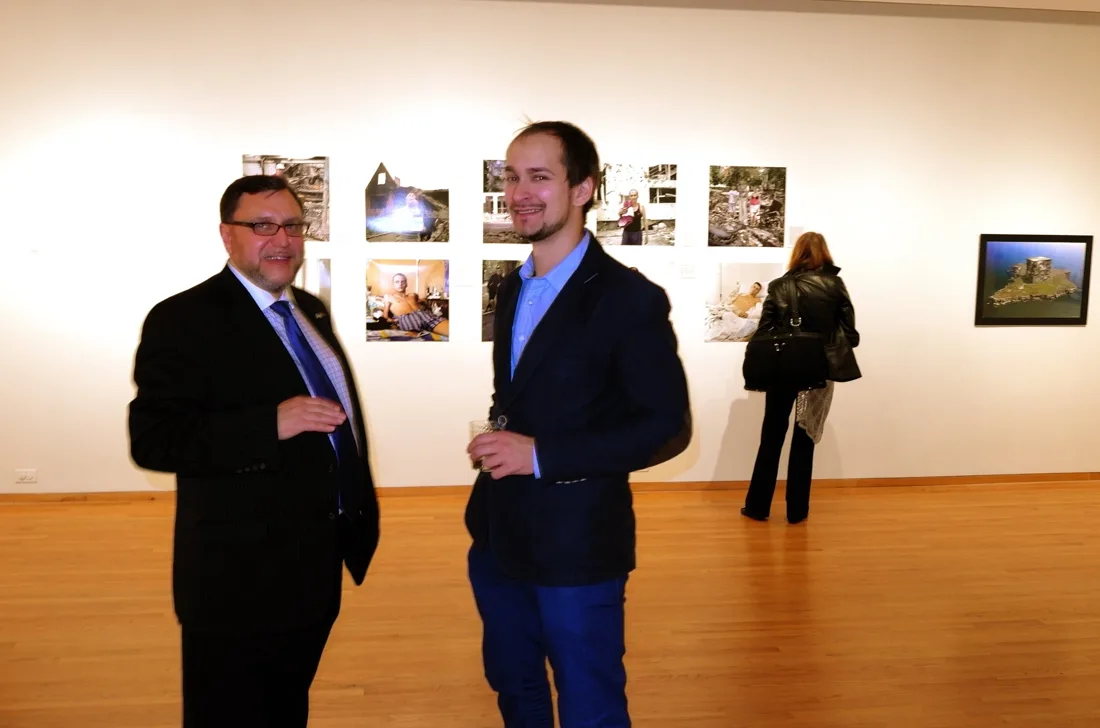 Installation view or artwork from Long Path to Freedom: Ukrainian Art Between Revolution and Hybrid War