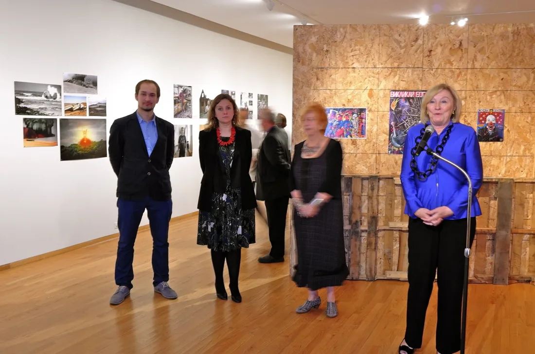 Installation view or artwork from Long Path to Freedom: Ukrainian Art Between Revolution and Hybrid War