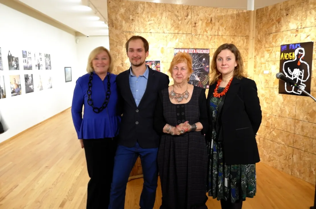 Installation view or artwork from Long Path to Freedom: Ukrainian Art Between Revolution and Hybrid War