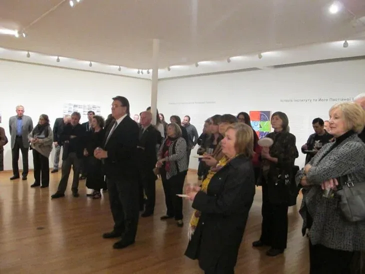 Installation view or artwork from Long Path to Freedom: Ukrainian Art Between Revolution and Hybrid War