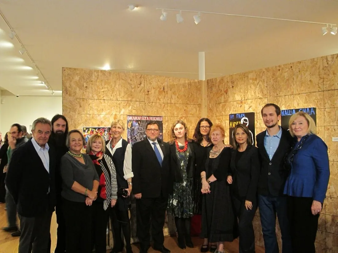 Installation view or artwork from Long Path to Freedom: Ukrainian Art Between Revolution and Hybrid War