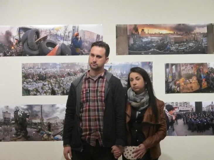 Installation view or artwork from Long Path to Freedom: Ukrainian Art Between Revolution and Hybrid War