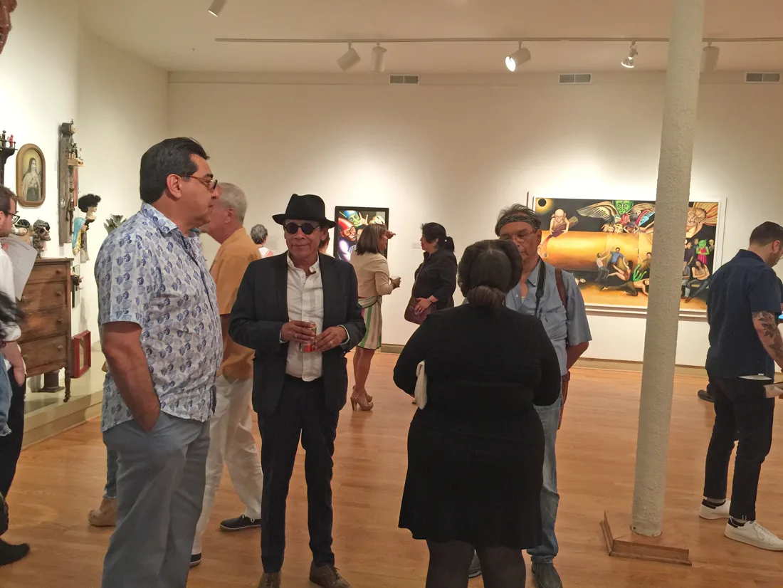 Installation view or artwork from Marcos Raya – Night Train