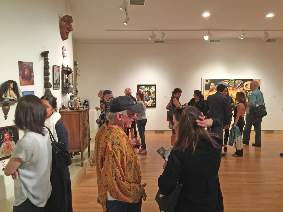 Installation view or artwork from Marcos Raya – Night Train