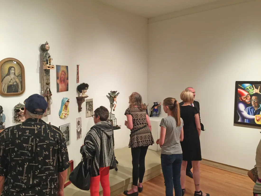 Installation view or artwork from Marcos Raya – Night Train