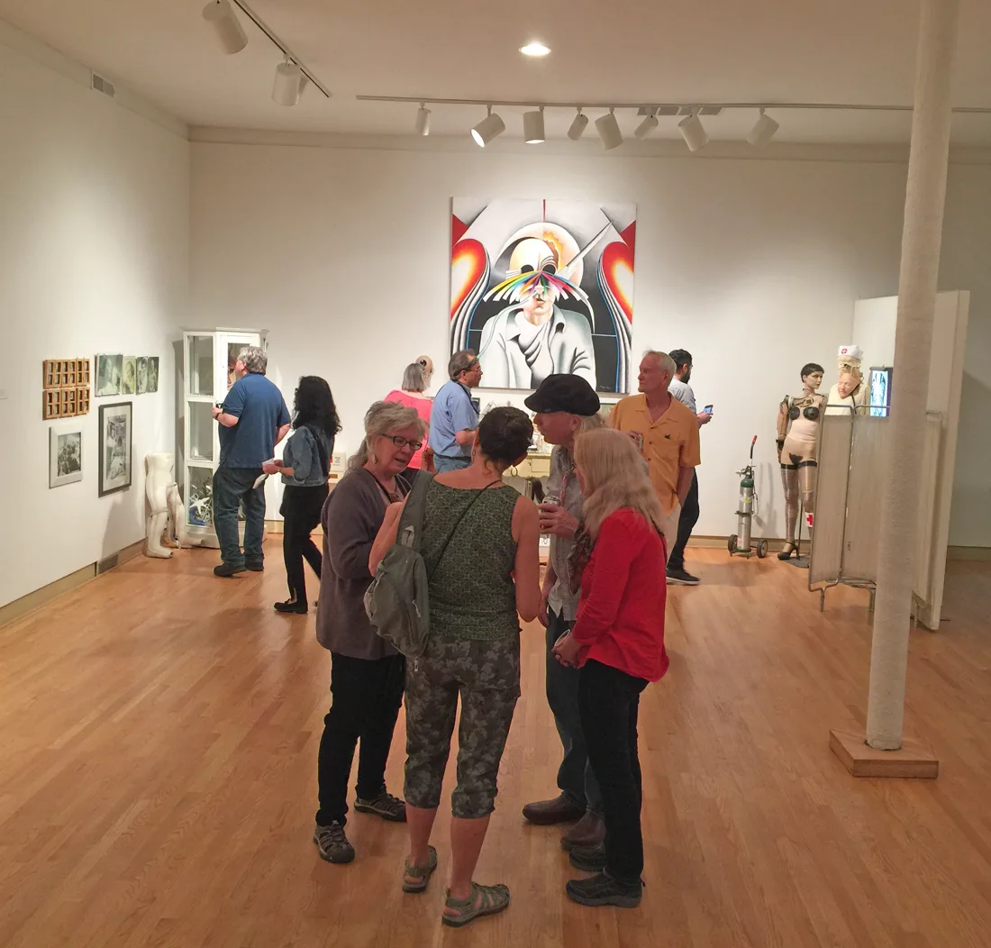 Installation view or artwork from Marcos Raya – Night Train