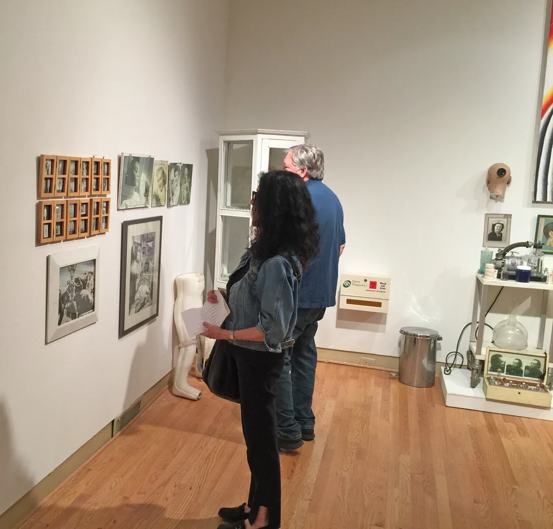 Installation view or artwork from Marcos Raya – Night Train