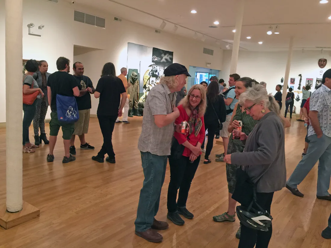 Installation view or artwork from Marcos Raya – Night Train