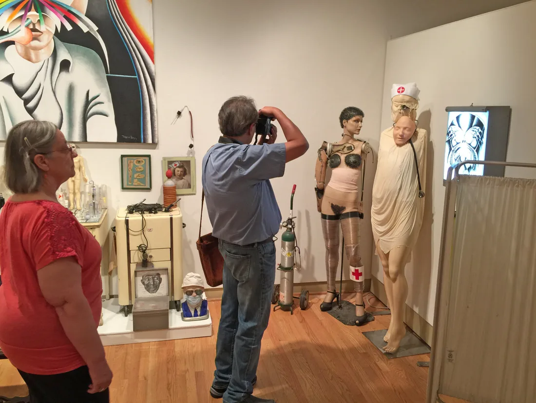 Installation view or artwork from Marcos Raya – Night Train