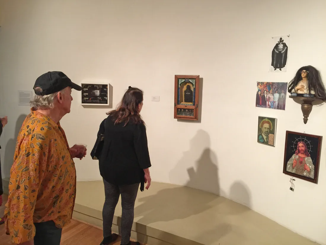 Installation view or artwork from Marcos Raya – Night Train