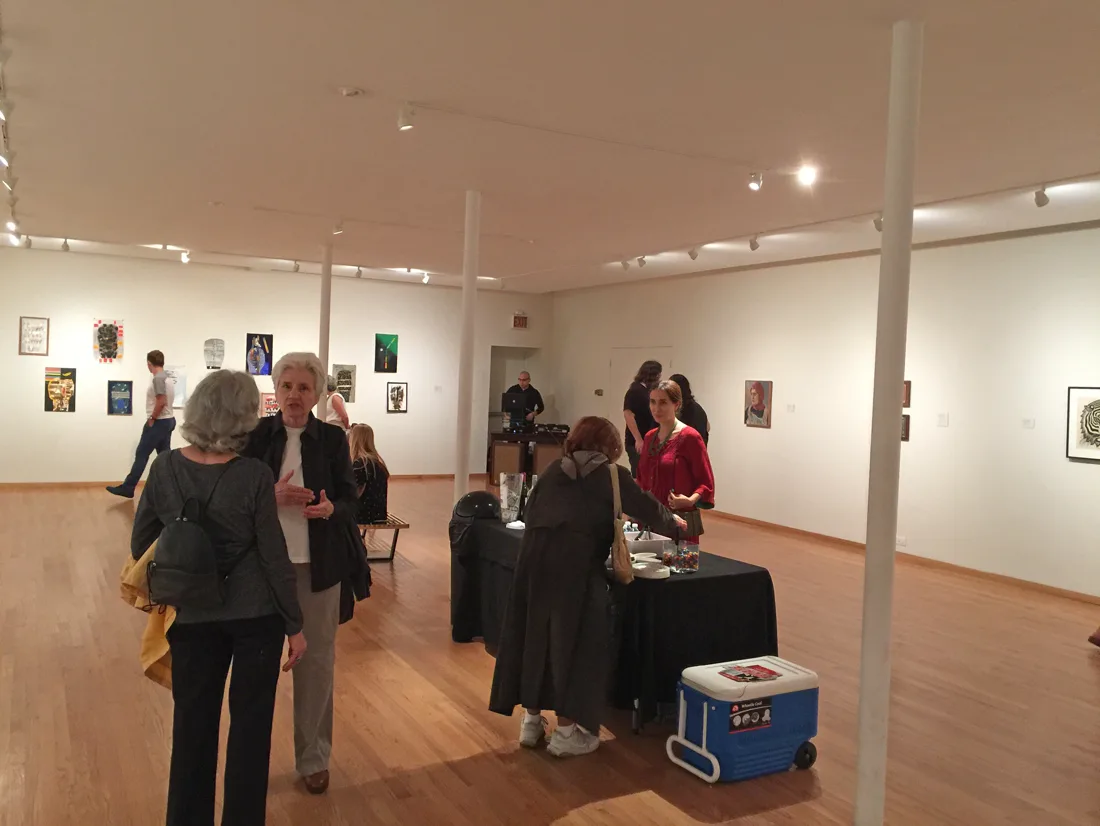 Installation view or artwork from Marcos Raya – Night Train
