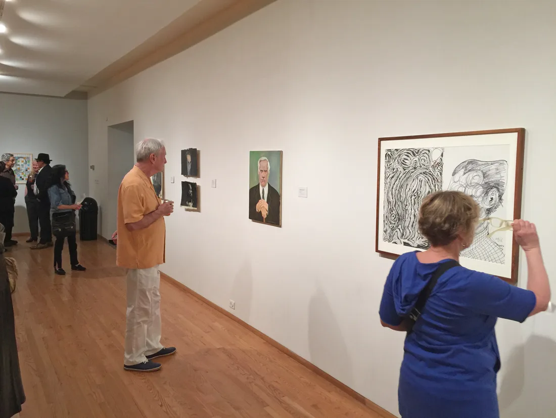 Installation view or artwork from Marcos Raya – Night Train