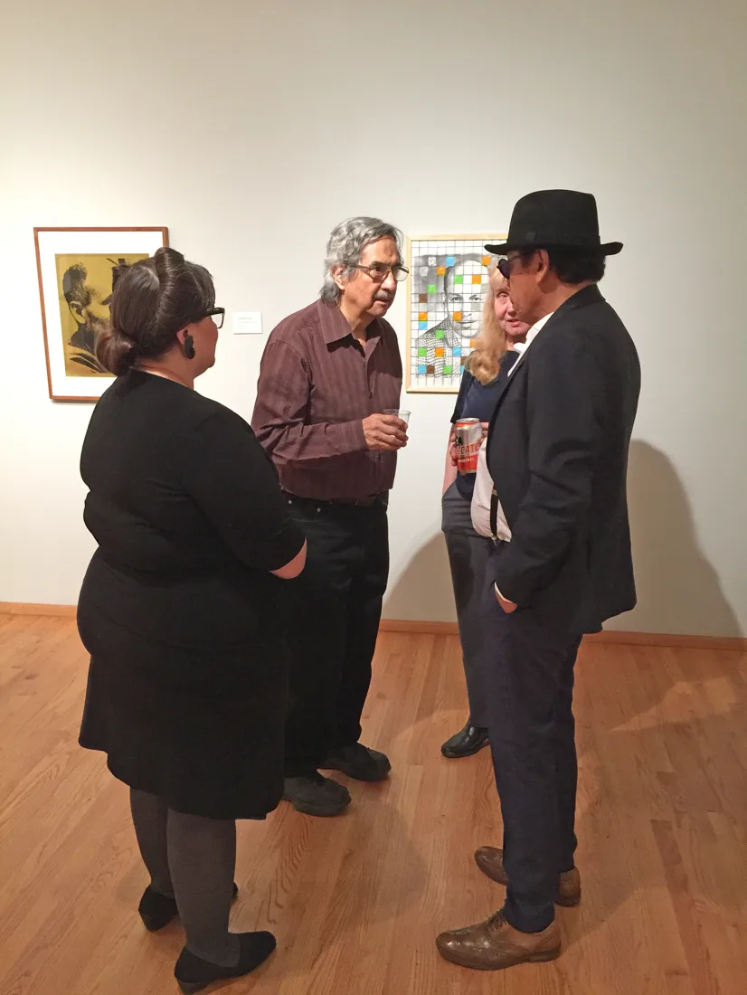 Installation view or artwork from Marcos Raya – Night Train