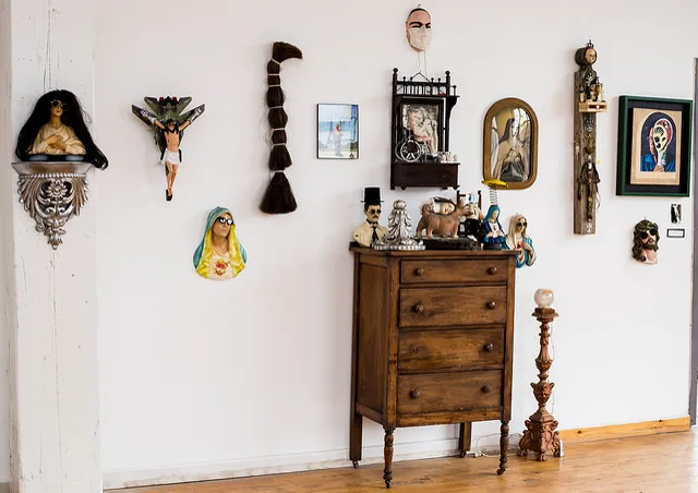 Installation view or artwork from Marcos Raya – Night Train