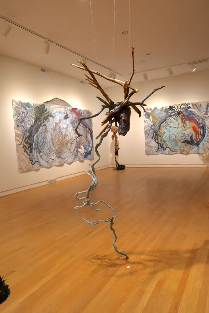 Installation view or artwork from Naturally