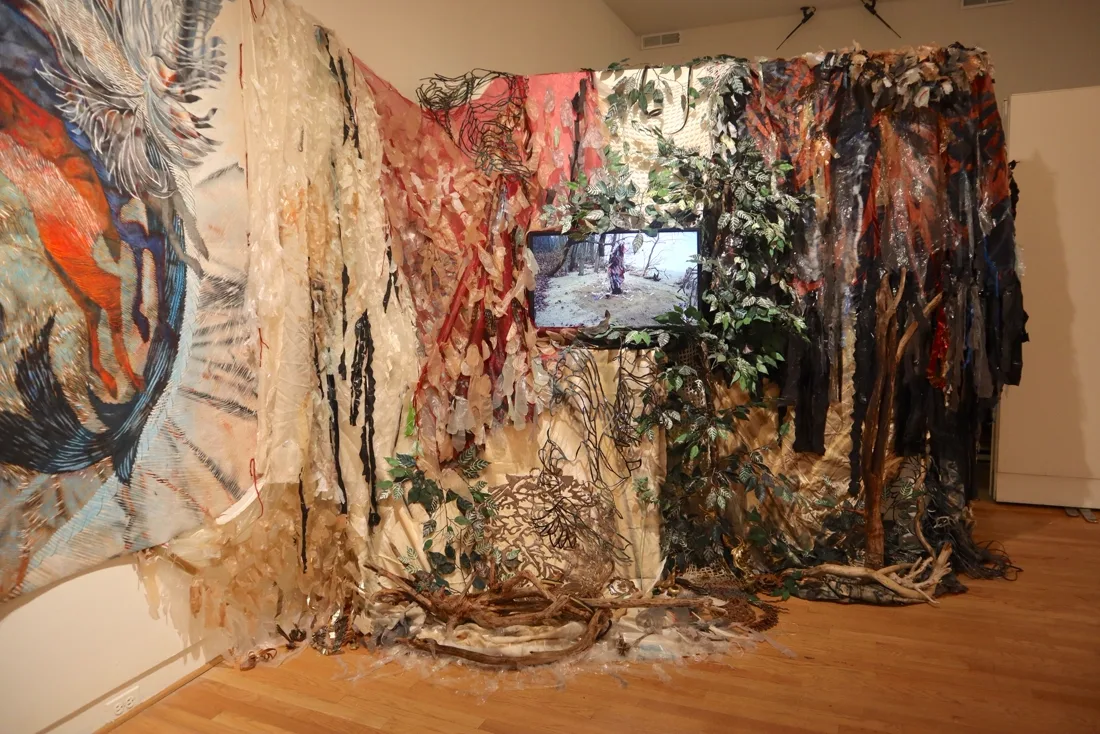 Installation view or artwork from Naturally