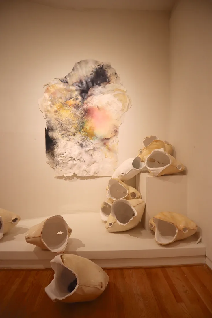 Installation view or artwork from Naturally