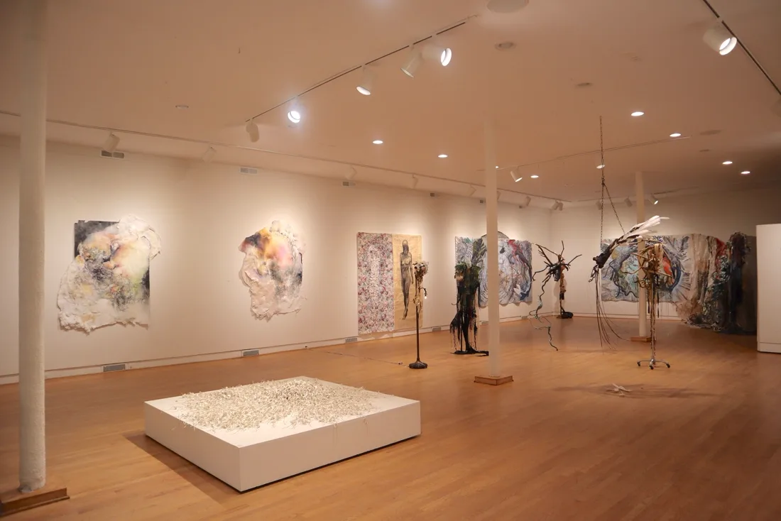 Installation view or artwork from Naturally