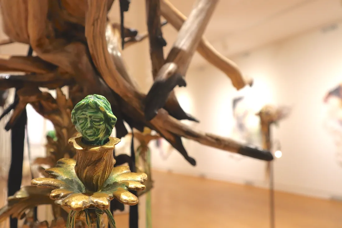 Installation view or artwork from Naturally
