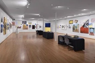 Installation view or artwork from Protest Art Exhibition 2022