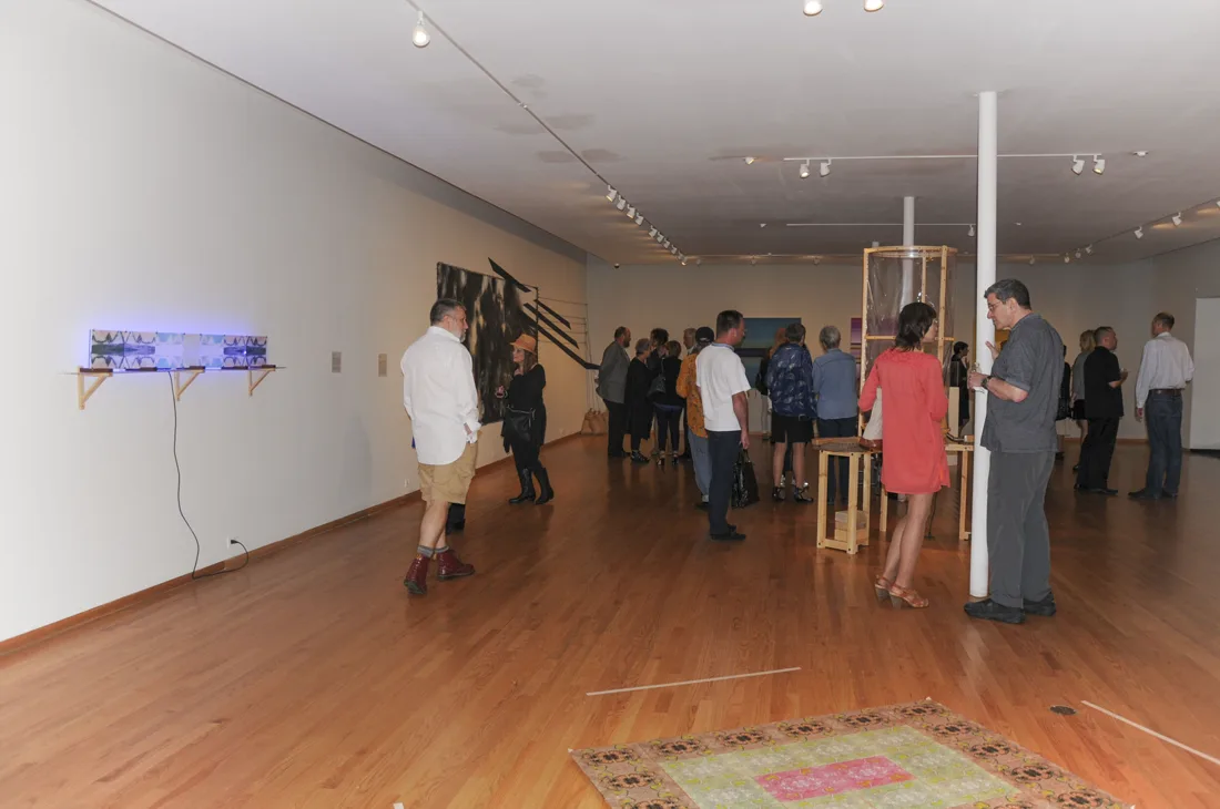 Installation view or artwork from Reality Check: Directions in Contemporary Art since Ukrainian Independence