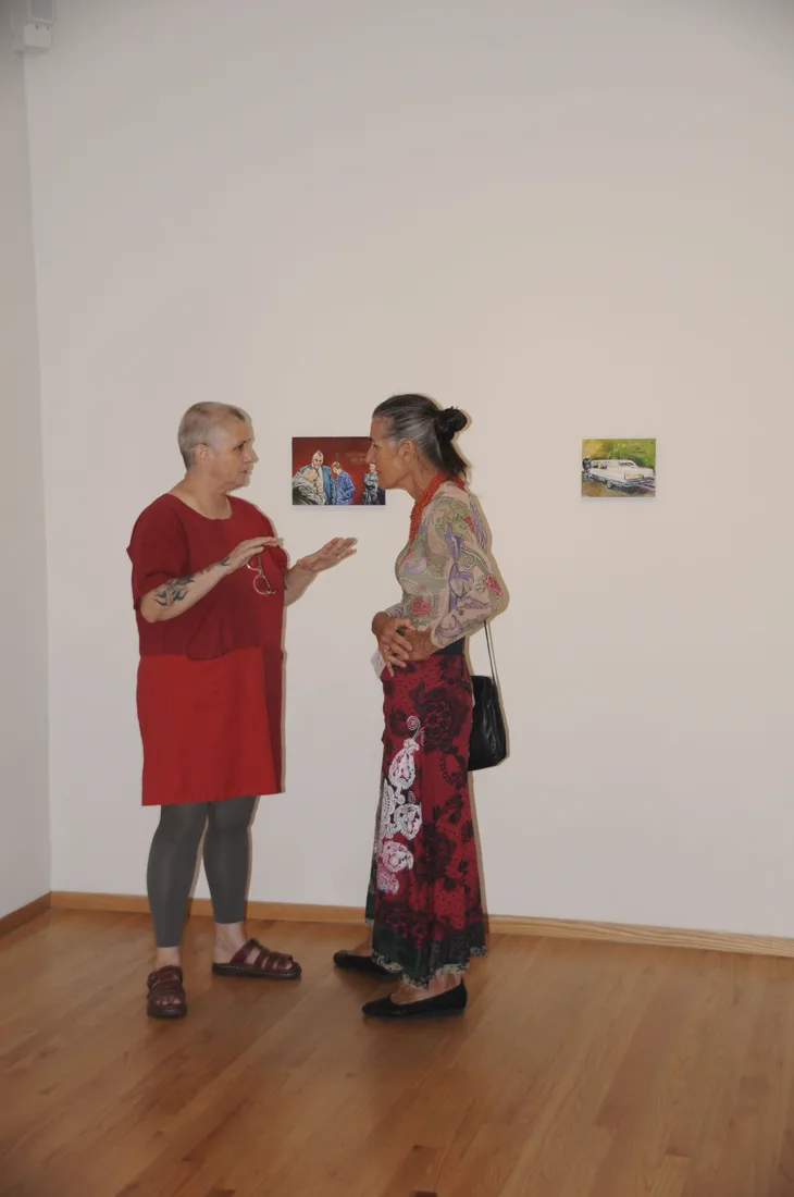 Installation view or artwork from Reality Check: Directions in Contemporary Art since Ukrainian Independence