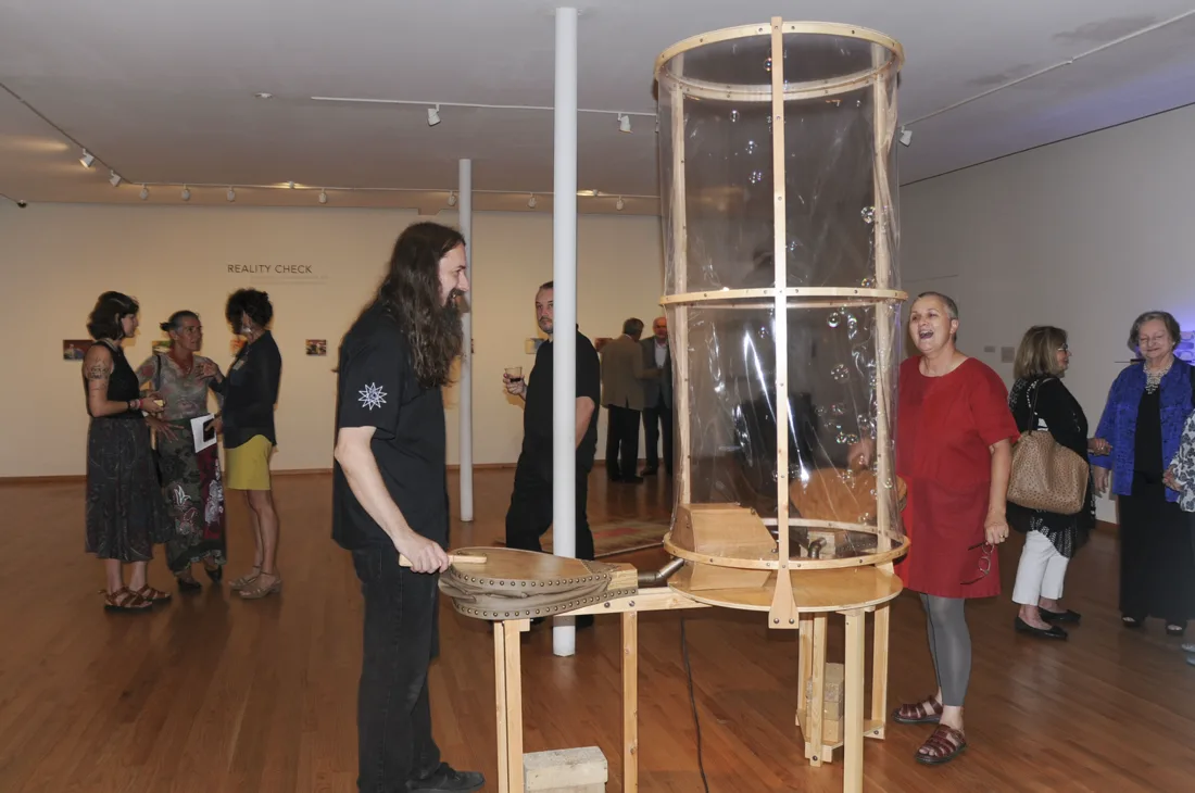 Installation view or artwork from Reality Check: Directions in Contemporary Art since Ukrainian Independence