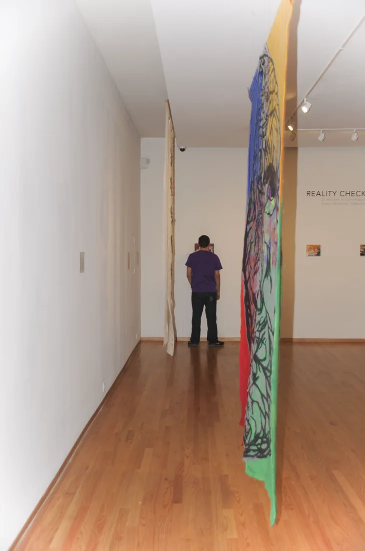 Installation view or artwork from Reality Check: Directions in Contemporary Art since Ukrainian Independence
