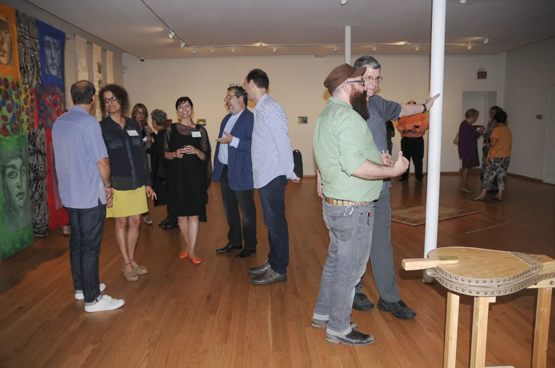 Installation view or artwork from Reality Check: Directions in Contemporary Art since Ukrainian Independence