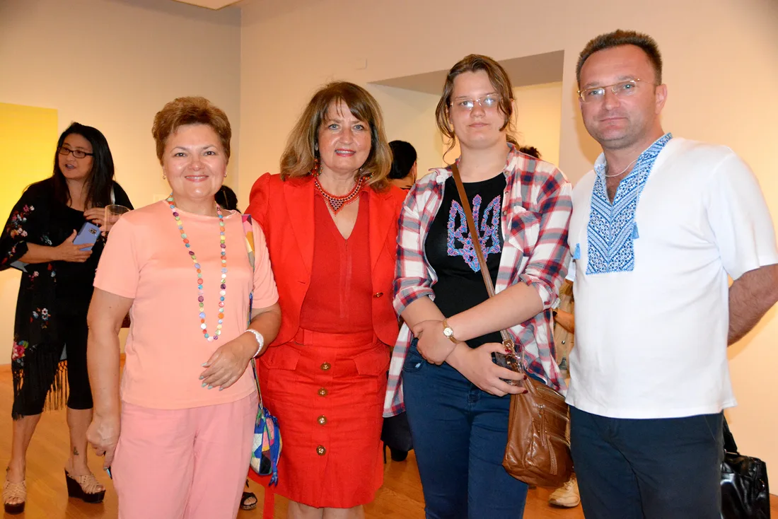 Installation view or artwork from Reality Check: Directions in Contemporary Art since Ukrainian Independence