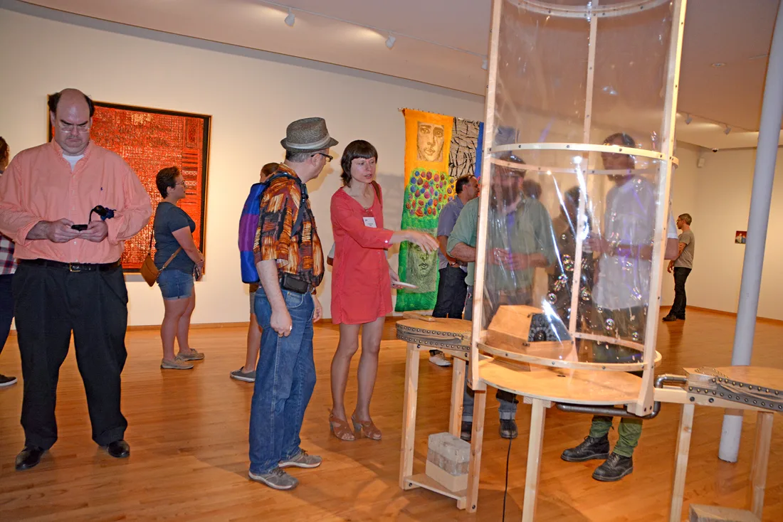 Installation view or artwork from Reality Check: Directions in Contemporary Art since Ukrainian Independence