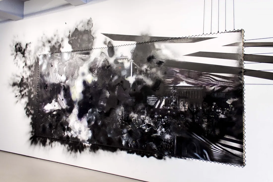 Installation view or artwork from Reality Check: Directions in Contemporary Art since Ukrainian Independence