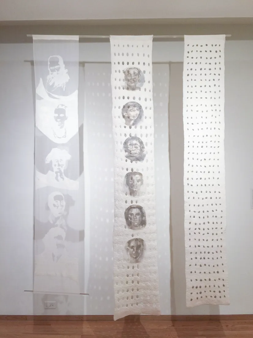 Installation view or artwork from Reality Check: Directions in Contemporary Art since Ukrainian Independence